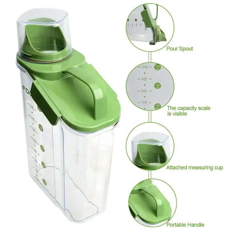 Multifunctional Pet Food Storage Container