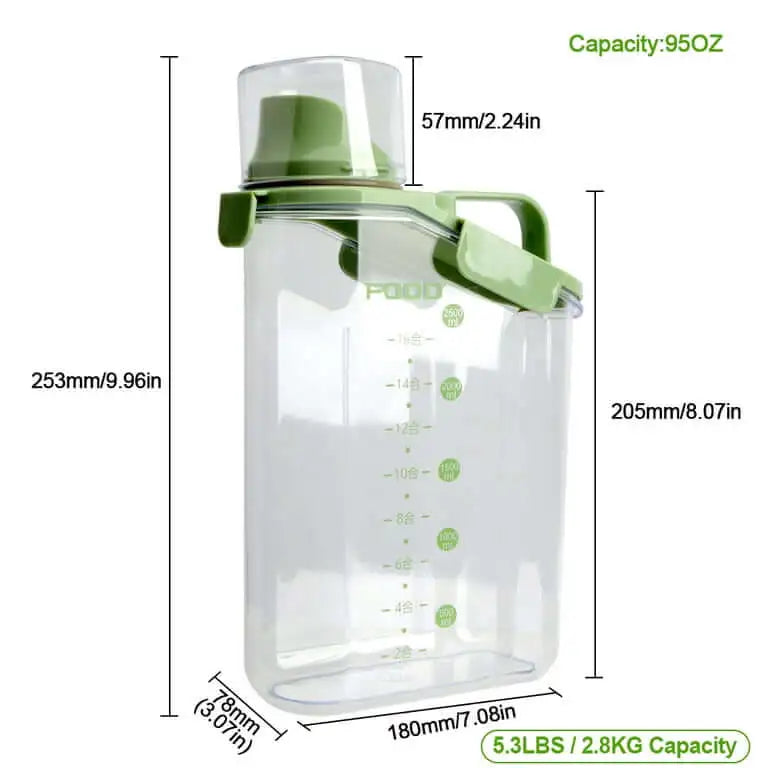 Multifunctional Pet Food Storage Container