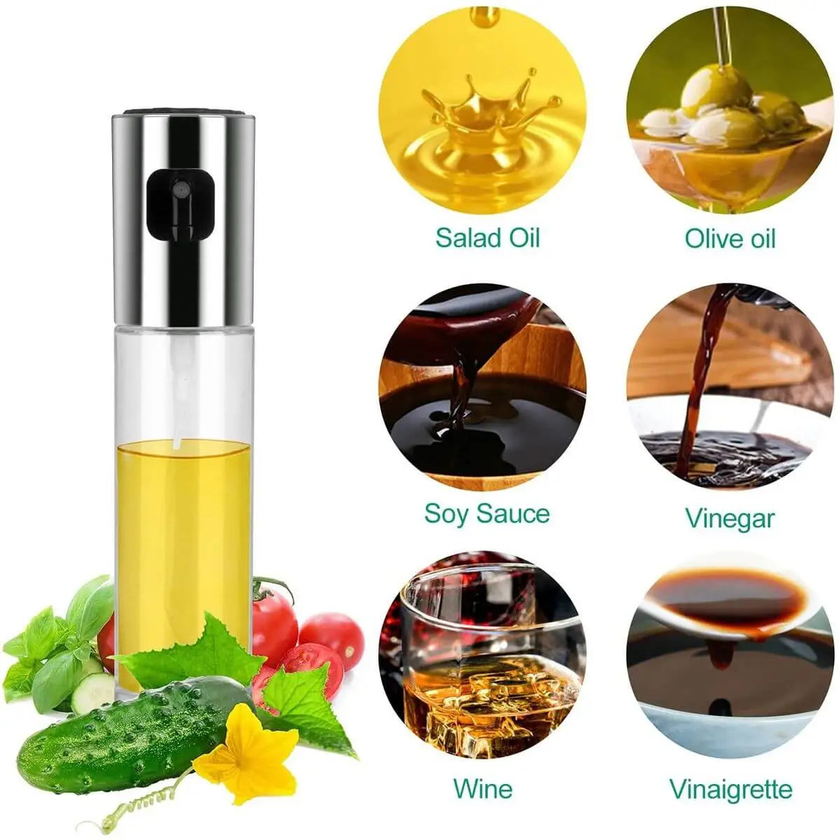 Oil & Vinegar Spray Bottle