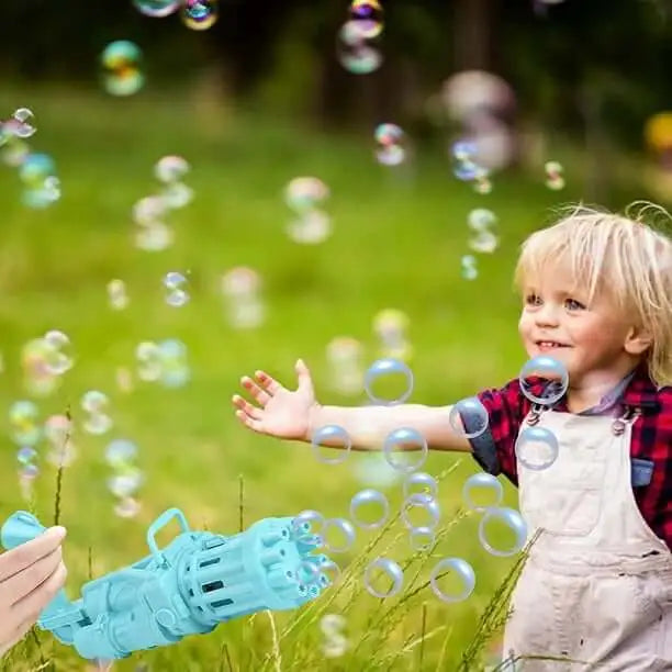 Electric Gatling Bubble Guns For Kids