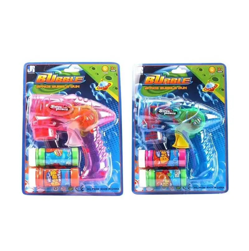 Super Power Light Up Bubble Gun