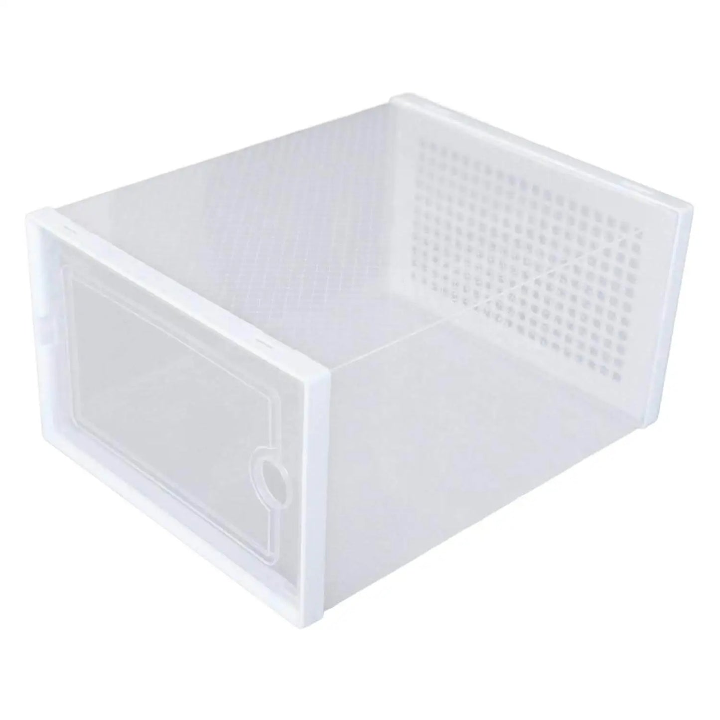 1pc Plastic Dust Proof Shoes Rack