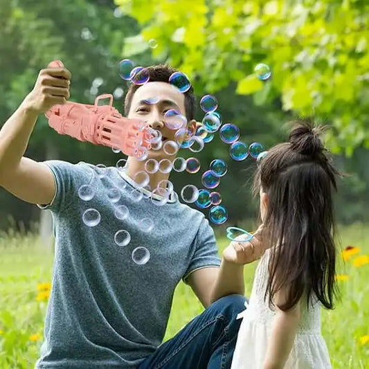 Electric Gatling Bubble Guns For Kids