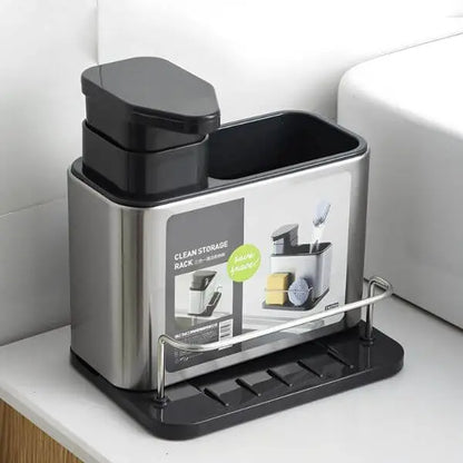 Kitchen Sink Caddy with Washing Liquid Holder