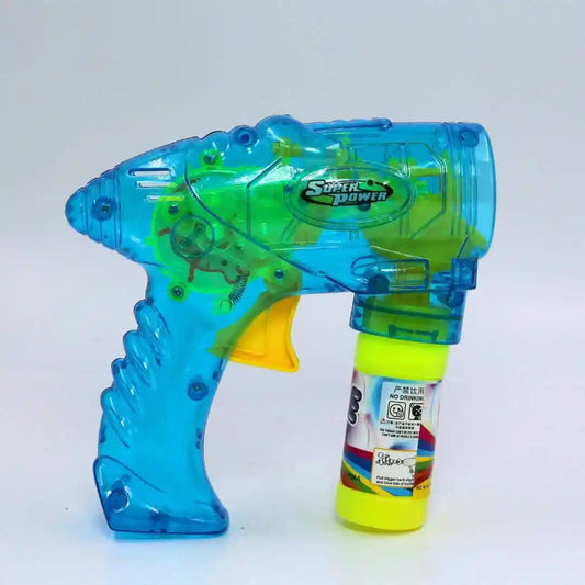 Super Power Light Up Bubble Gun